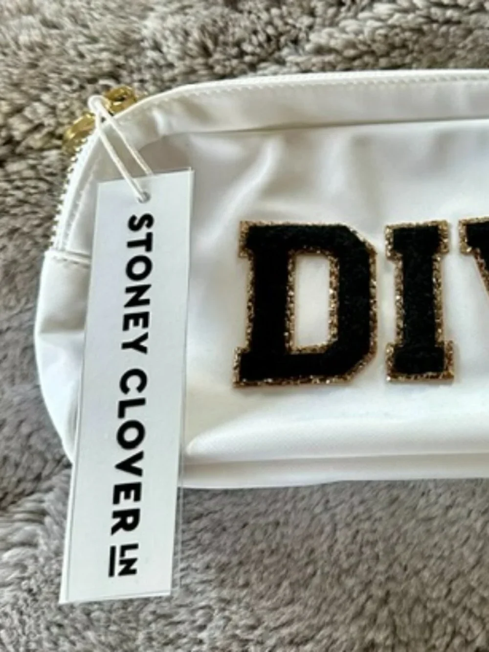Stoney Clover Lane Small DIVA Zipper Cosmetic Pouch